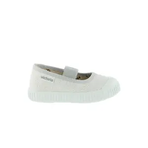 Girl's shoes Victoria 1915 bailarina elastico lurex image-0