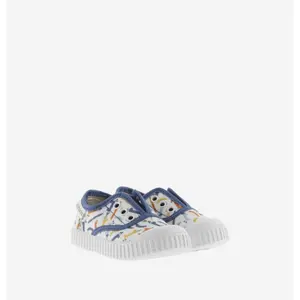 Elastic baby canvas sneakers Victoria 1915 Print image-4