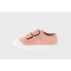 Children's shoes Victoria blucher tejido lurex dos velcros image-2