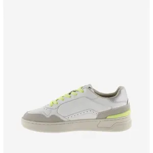 Zapatillas retro de mujer con detalle plateado Victoria C80 - Soft Néon image-3