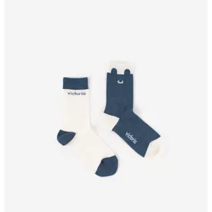 Baby cotton socks Victoria Animales image-1