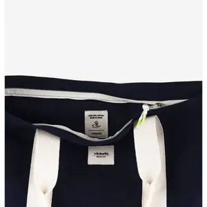 Organic canvas tote bag for women Victoria Shopping image-3