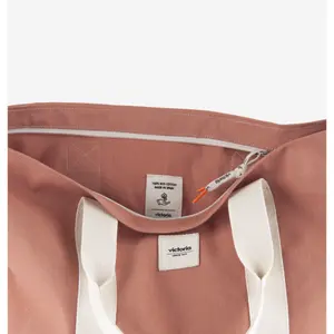 Organic canvas tote bag for women Victoria Shopping image-3