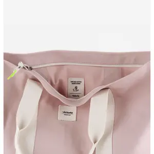 Organic canvas tote bag for women Victoria Shopping image-3
