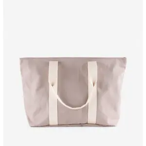 Organic canvas tote bag for women Victoria Shopping image-1