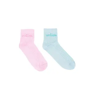 Socken für Damen Victoria Fluo (x2) image-0