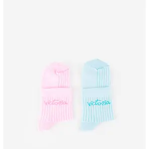 Socken für Damen Victoria Fluo (x2) image-1