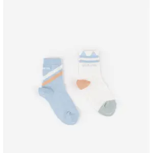 Children's animal socks Victoria (x2) image-1