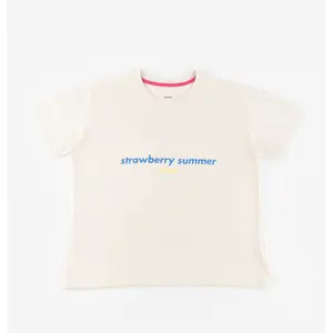 Women's T-shirt Victoria Algodon Strawberry image-3