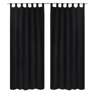 Tenda a passanti micro satin vidaXL (x2) image-0