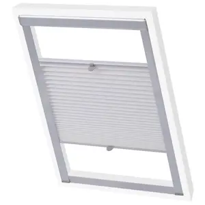 Pleated blind vidaXL image-0