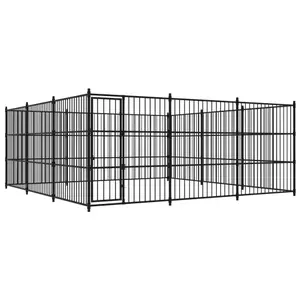 Niche d'extérieur pour chien vidaXL 450x450x185 cm