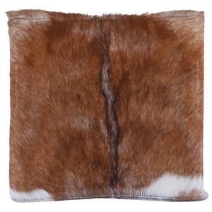 Skládací taburet z pravé kůže a masivního teakového dřeva vidaXL image-3