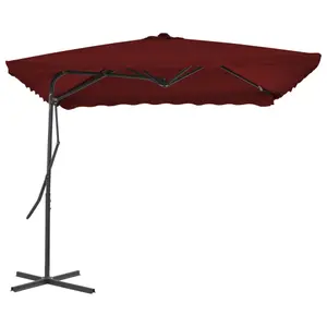 Parasol d'extérieur avec mât en acier vidaXL image-1