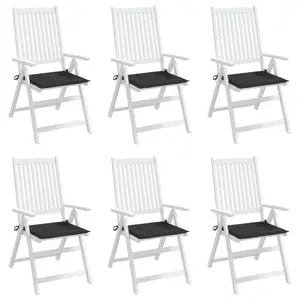 Coussin de chaise jardin tissu oxford vidaXL (x6) image-1