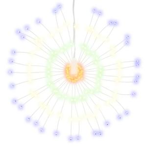 Świecąca gwiazda bożonarodzeniowa 140 LED vidaXL (x8) image-1
