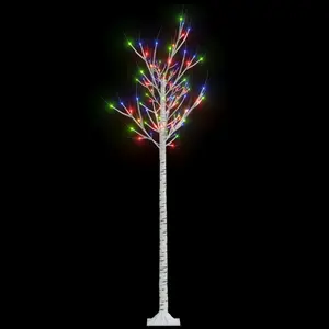 Árbol de Navidad 180 Led vidaXL image-1
