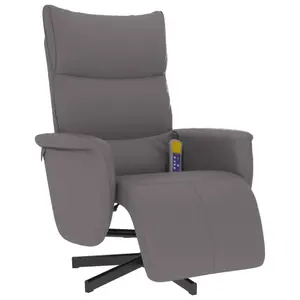 Fauteuil de massage inclinable similicuir vidaXL