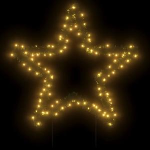 Dekoracja świetlna gwiazda bożonarodzeniowa z kołkami 115 LED vidaXL image-2