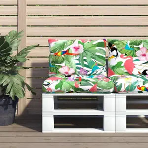 Oxford fabric pallet cushions vidaXL (x2) image-2