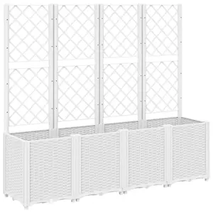 Truhlík s treláží vidaXL PP