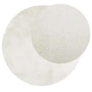 Short pile round rug vidaXL Oviedo image-1