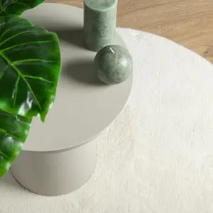 Short pile round rug vidaXL Oviedo image-6