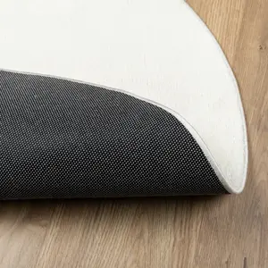 Short pile round rug vidaXL Oviedo image-4