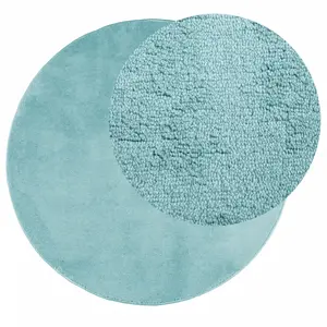 Short pile round rug vidaXL Oviedo image-2