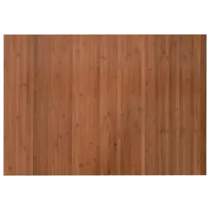 Tapis de cuisine rectangulaire bambou vidaXL 70x100 cm