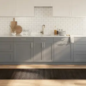 Tappeto da cucina rettangolare in bamboo vidaXL 70x400 cm image-1