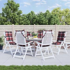 Polštáře na židle s vysokým opěradlem vidaXL (x6) image-5