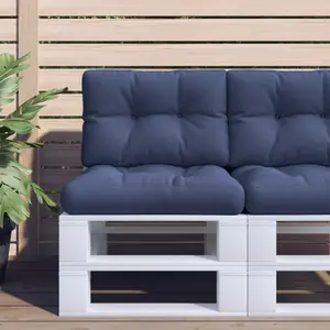 Set di cuscini in tessuto per pallet vidaXL image-1