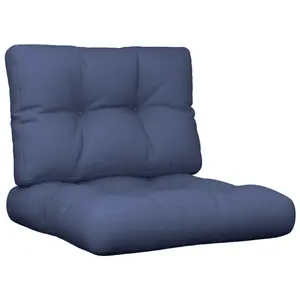 Set di cuscini in tessuto per pallet vidaXL image-0