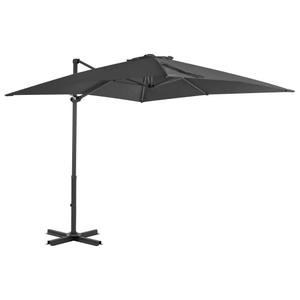 Parasol en porte-à-faux mât en aluminium vidaXL
