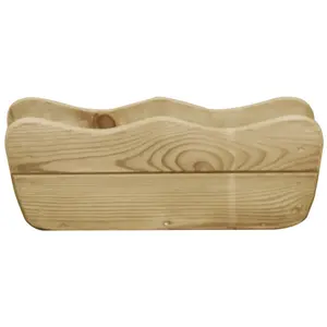 Letto da giardino rialzato in legno di pino impregnato vidaXL image-1