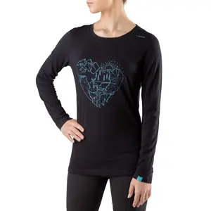 T-shirt de manga comprida feminina Viking Lako Bamboo image-0