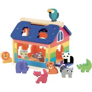 Early-learning games Shape house Vilac image-0