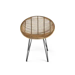 Rattan-Stuhl Villa Collection Soe H77 image-0