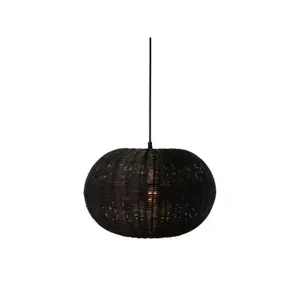 Lampada a sospensione in rattan Villa Collection Werna image-3