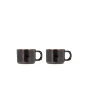 Espressotasse aus Porzellan Villa Collection Fjord (x2) image-3