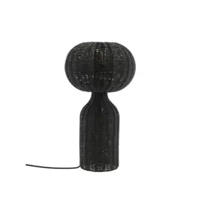 Rattan-Tischlampe Villa Collection Werna image-0