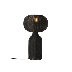 Rattan-Tischlampe Villa Collection Werna image-2