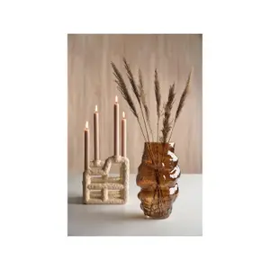 Polyresin candlestick Villa Collection Lyng image-3