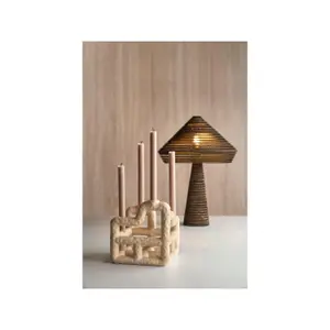 Polyresin candlestick Villa Collection Lyng image-6