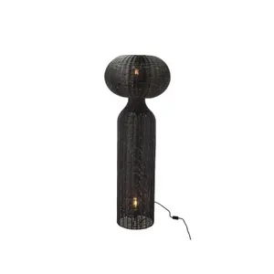 Rattan floor lamp Villa Collection Werna image-1