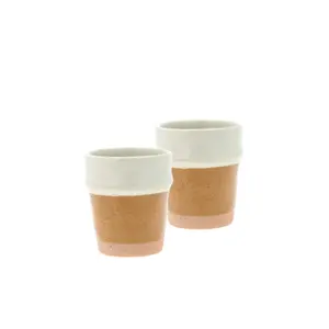 Porseleinen espressokopje Villa Collection Evig (x2) image-0