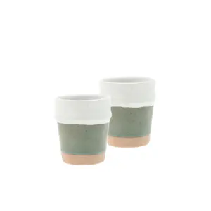 Porcelanowa filiżanka do espresso Villa Collection Evig (x2) image-0