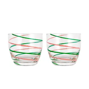 Wasserglas aus Glas Villa Collection Styles (x2) image-0
