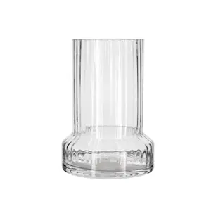 Grooved glass vase Villa Collection Hvils image-0